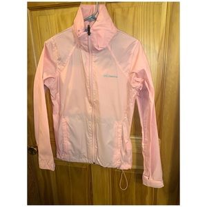 Small Pink Columbia Windbreaker/Rain Jacket. NWOT.